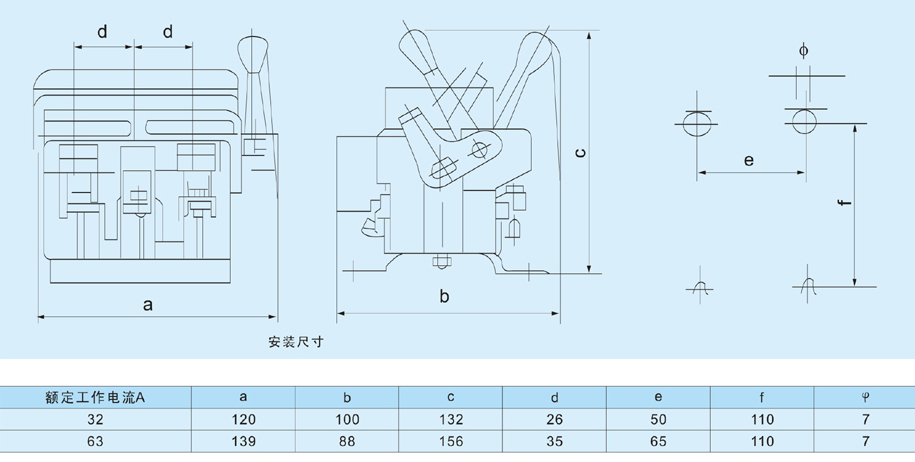 HG1pd熔断器式隔离器外形尺? title=